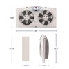 Bionaire Window Fan with Reversible Airflow Blades – 3-Speed Settings,