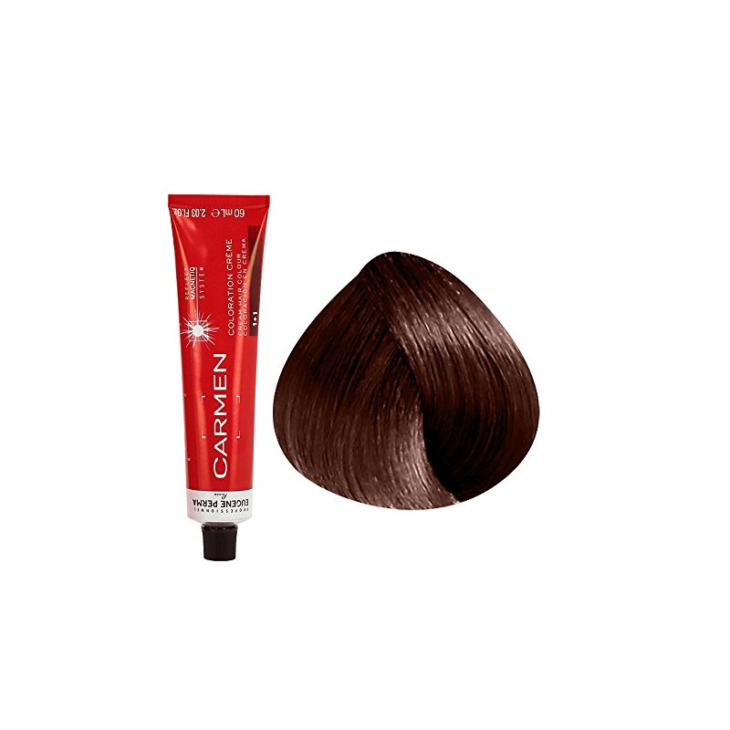 Tube Carmen 60 ml N°5.46 Châtain Clair Cuivré Rouge