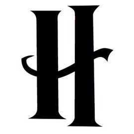 24x36 Large Letter Stencil-Wizard Font from 4 Ply Mat Board -Letter H