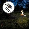 Solar Panda Lamp, Garden Decoration Resin Cute Animal Lamp, Wireless