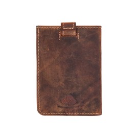 Greenburry Vintage Business Card Holder RFID Leather 7 cm, brown
