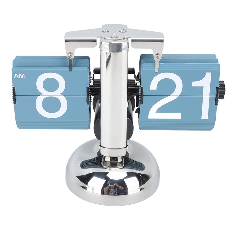 European Style Retro Digital Flip Down Clock 304 Stainless Steel