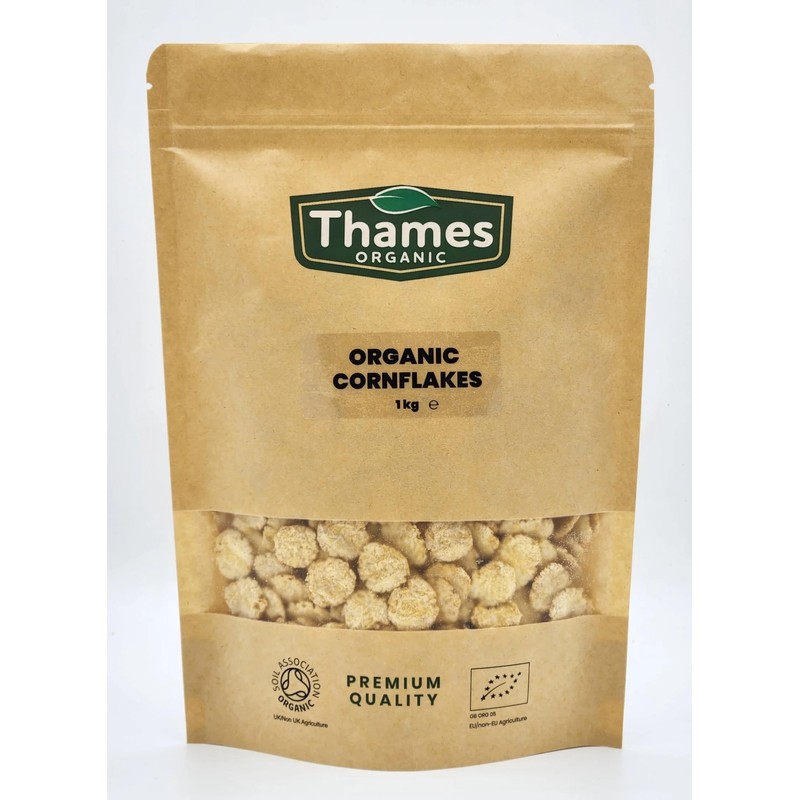 Organic Cornflakes 250g - No Additives or Preservatives - Vegan,