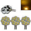 Pack of 3 G4 LED 1.2 Watt 12 SMD Warm