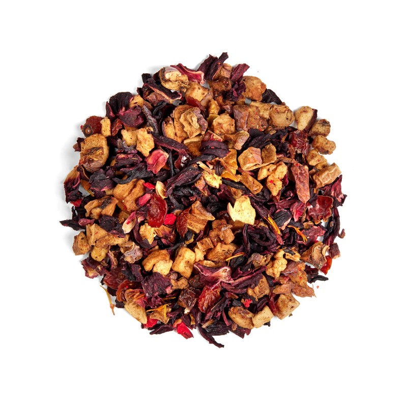 T2 Tea Pumping Pomegranate Fruit Tea, Loose Leaf, 100g
