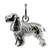 King Charles Cocker Spaniel Dog 925 Sterling Silver Charms for