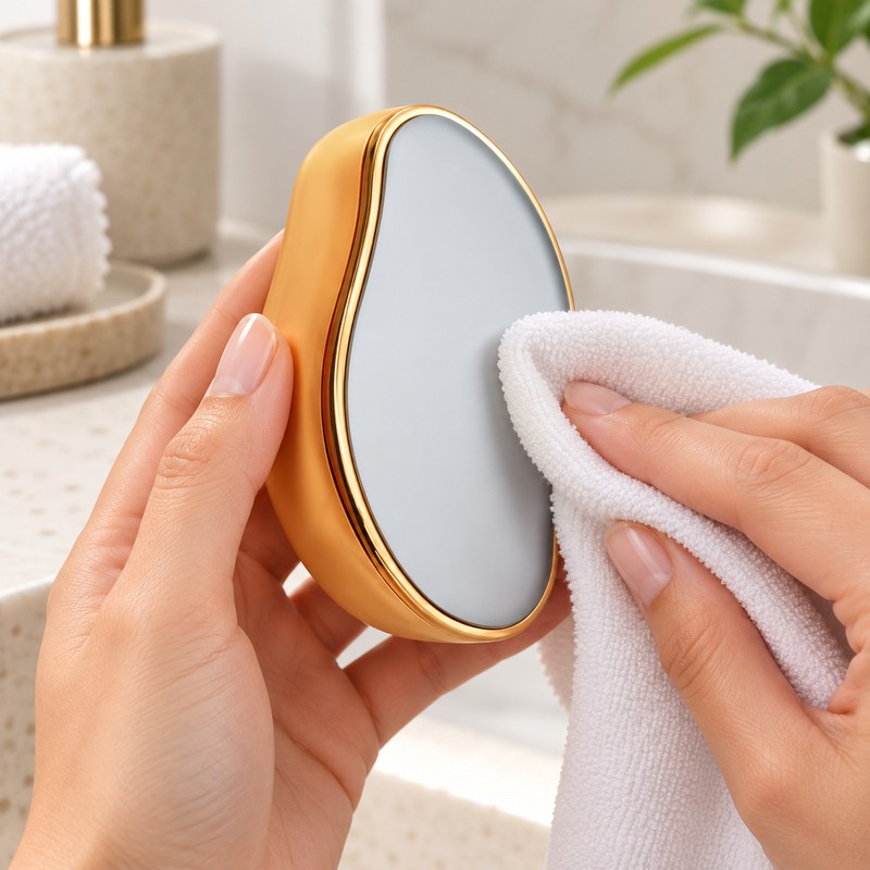 Crystal Hair Eraser for Body Hair Removal – Reusable Nano