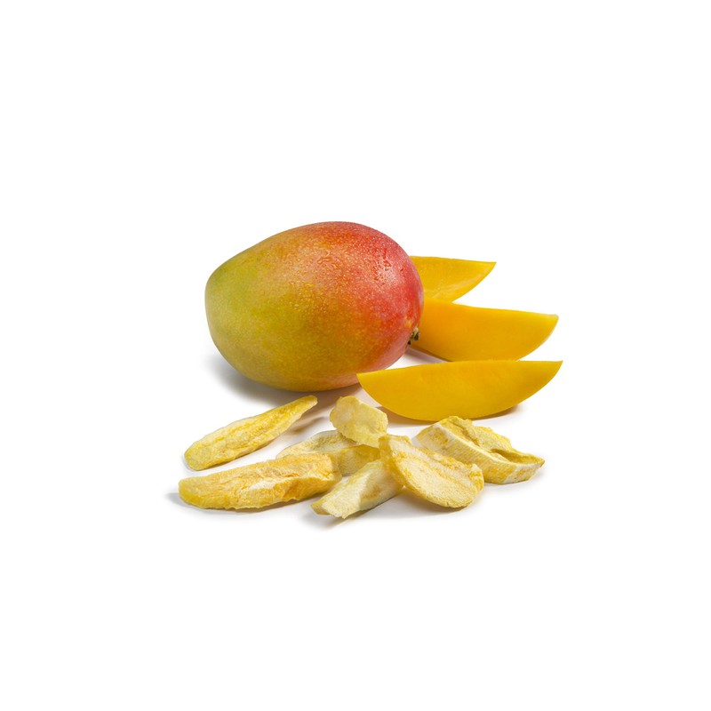 Crispy Green Natural Freeze-Dried Fruit, Mango, Single-Serve, No Sugar Added,