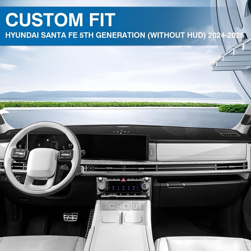 KUST Dash Cover for Hyundai Santa Fe 2024 2025 2026