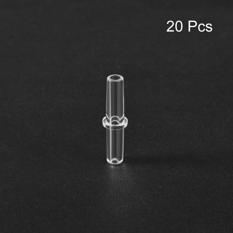 uxcell Aquarium Air Valve Connector Plastic Inline Tubing Straight Valves