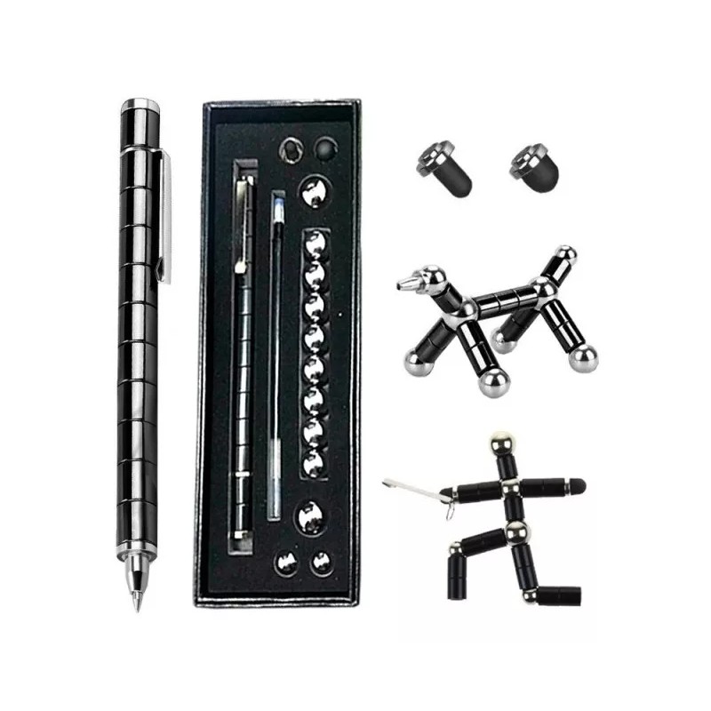 TechMel Pluma Magnetica Antiestres Crea Figuras Spinner Stylus