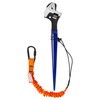 Zeluga 15-482 Tool Lanyard Shock Absorbing with Self-Locking Carabiner, Orange