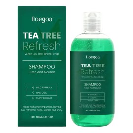 Shampoo Hoegoa Tea Tree Refresh 100ml Cuero Cabelludo