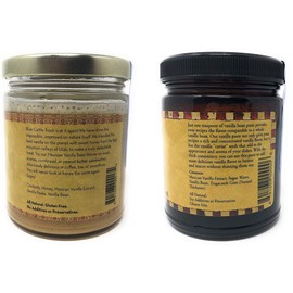 Blue Cattle Trucking Co. Gourmet Mexican Vanilla Pack - Vanilla Bean Honey & Vanilla Bean Paste, 2-Pack