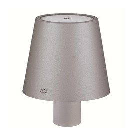 cilio Luce LED Bottle Lamp, Lampshade for Bottle Neck up to 3 cm Diameter, Bottle Attachment with Touch Sensor, Dimmable, Up to 13 Hours of Lighting Time, Metal/Plastic, Height: 13.5 cm / Diameter 11