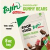 Snak Club Snak Club Tajin Chocolatey Gummy Bears, Assorted Chocolate