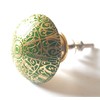 French Furniture Fittings Set of 6 Brass Knobs - Kitchen
