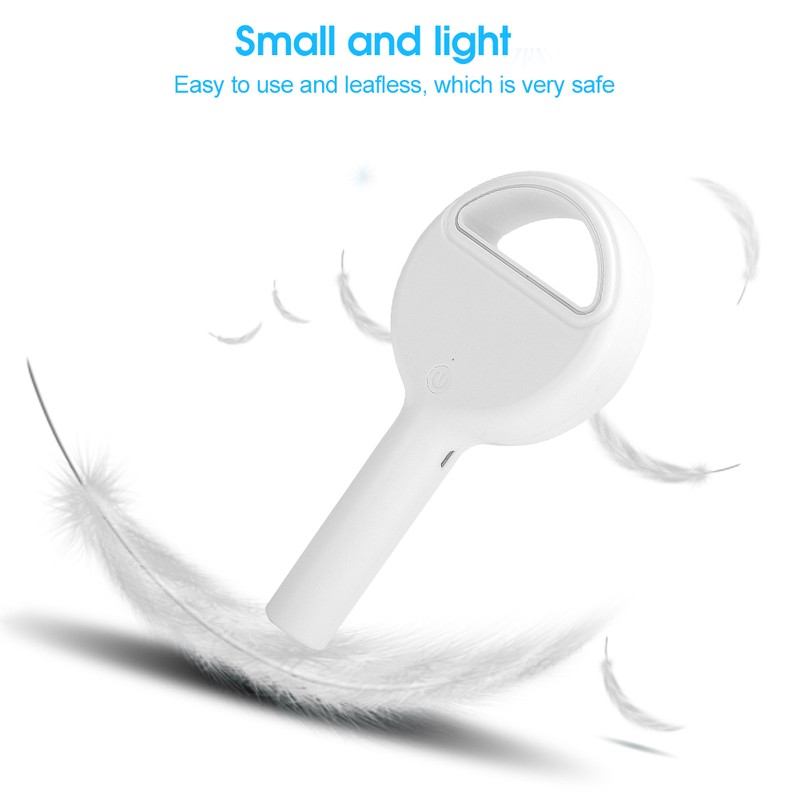 Handheld Charging Small Fan Leafless USB Mini Portable Desktop Bedside