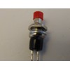 PARTS EXPRESS Momentary N.O. Classic Small Push Button Switch Red