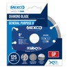 Mexco GPX10-8 General Purpose Concrete Diamond Blade, Cutting Disc for