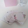 Nail Art Display Card Set 60 Sheets Background Paper Package C01-60pcsWFLM9IX / 네일 아트 디스플레이 카드 세트 60장 배경지 패키지 C01-60pcsWFLM9IX