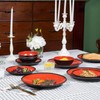 Melamine Dinnerware Set - 12pcs dinnerware set Indoor and Outdoor