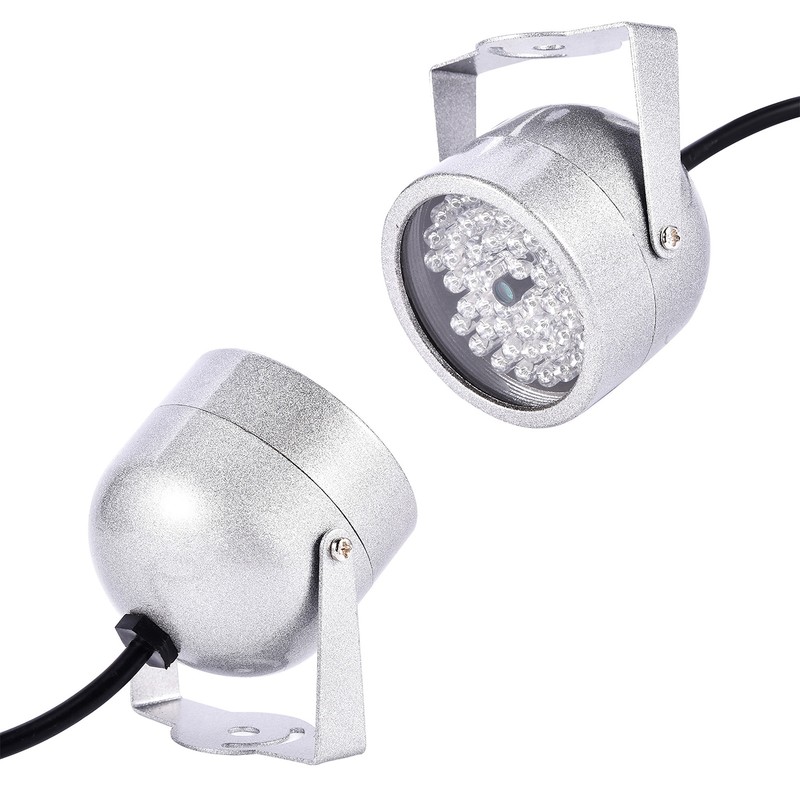 48 LED IR Illuminator Lights Waterproof Infrared Night Vision Light