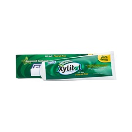 Epic Spearmint Toothpaste Xylitol Sweetened Fluoride Free 138g