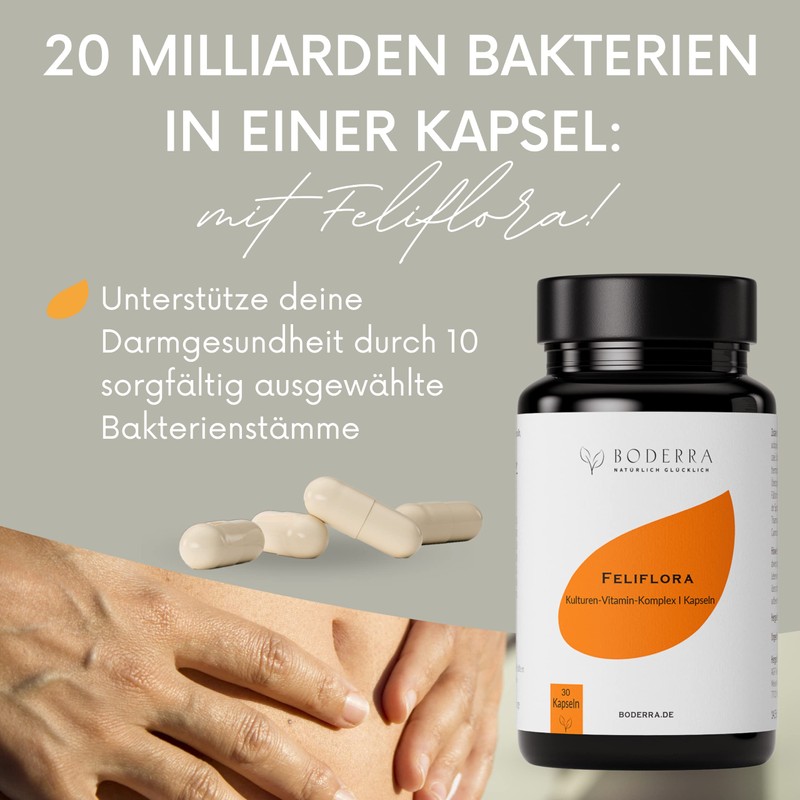 BODERRA Feliflora-Kulturen Complex - Support Your Intestinal Flora Building -