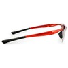 デューク 老眼鏡 跳ね上げ +2.0 度数 ハネアゲハイパー レッド DR-008-7+2.00