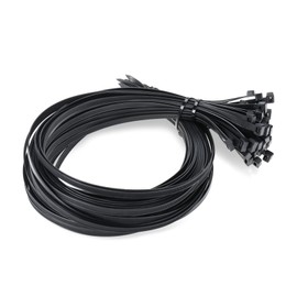 NORJIN 50 Pcs Extra Long Zip Ties 36 Inch, Heavy Duty Cable Ties with 200 Pounds Tensile Strength, Self-Locking UV Resistant Nylon Tie Wraps for Outdoor Use