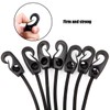 24inch Bungee Cords with Hooks, 12pack Heavy Duty Rubber Tarp