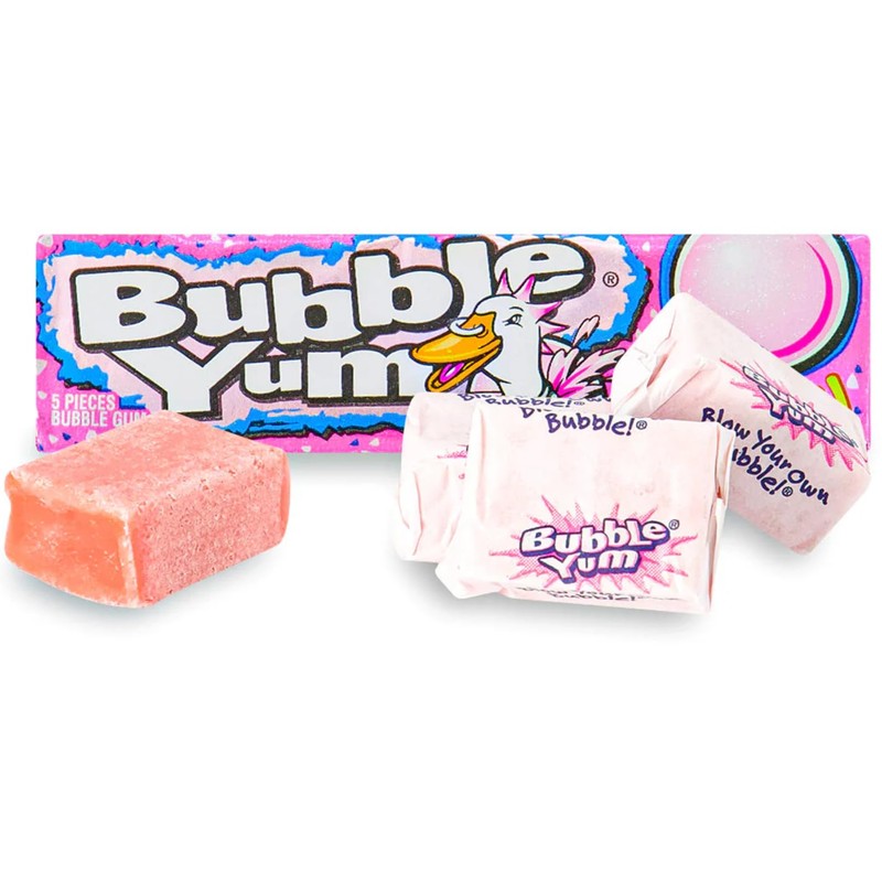 Bubble Yum Variety Pack of 6-3 Packs of Each Flavor