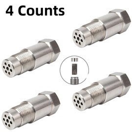 Oxygen Sensor Spacer Adapter, 4 Counts 02 Sensor Adapter, Auto Sensor Repair Tool, Oxygen Sensor Extender, M18x1.5 Oxygen Sensor Connector, Industrial Hardware Tool, Pipe Parts, Car Accessories, Pipe, Parts