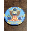 Don't Tread On Me Poker Chip Challenge Coin (N179)