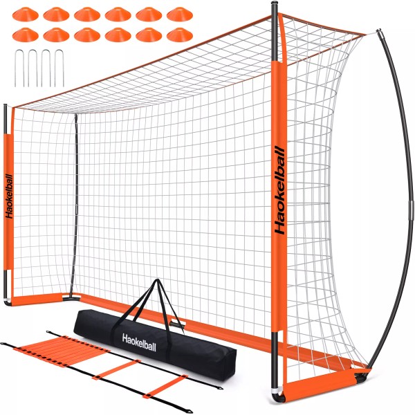 Haokelball 12' x 6' Portable Pop Up Soccer Goal with