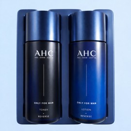 AHC Only for Men 2-Piece Set Blue (Toner 150ml + Lotion 150ml) / AHC 온리포맨 2종세트 블루 (토너 150ml+로션 150ml)