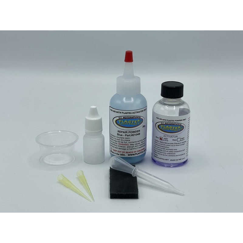 Plastex Plastic Repair Kit. Easily Glue, Repair or Remake Broken