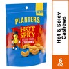 Planters Hot 'N Spicy Cashews (6 oz Pouch)