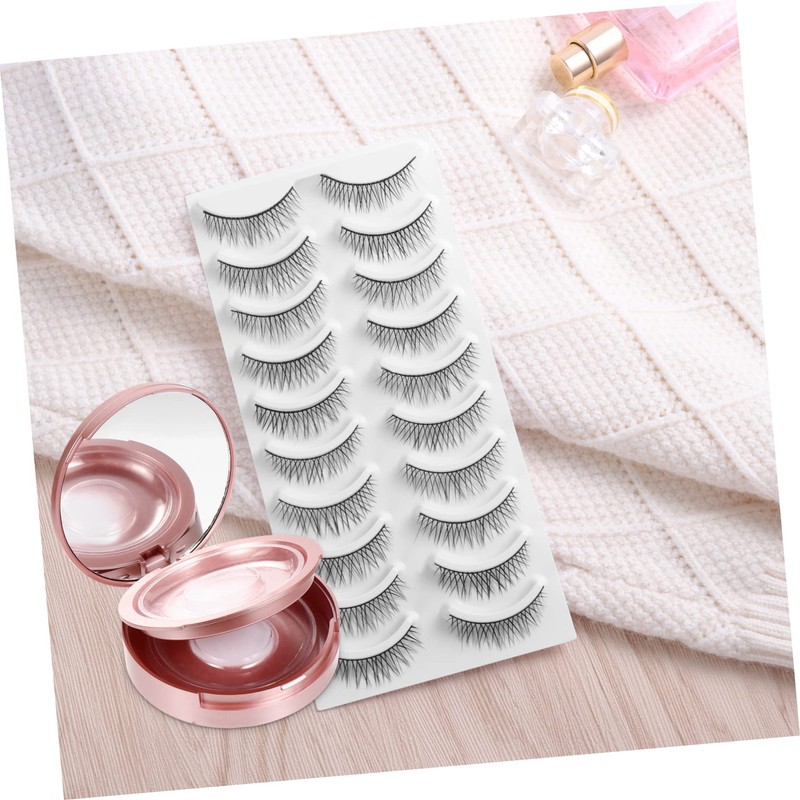 Healeved 5pcs Double Layer Eyelash Storage Box Lids Lash Kit