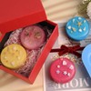 Sakolla Sakolla 2 Pack 4 Cavity Round Silicone Soap Molds