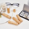 NICENEEDED 4 PCS 5g Bamboo Lipstick Tubes, Refillable DIY Lip