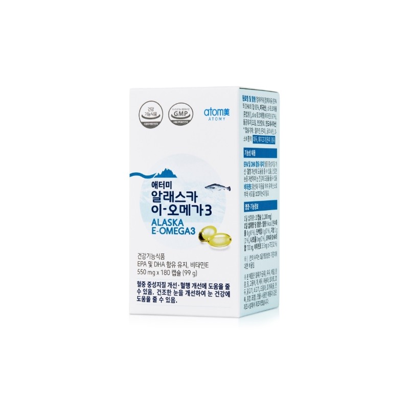 Atomy [Atomy] Alaska E - Omega 3 (180 capsules, 3