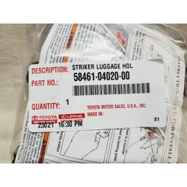 Toyota NEW 2005-2021 OEM TOYOTA TACOMA Bed Rail Tie-Down Cleats 58461-04020-00 - 4Pk