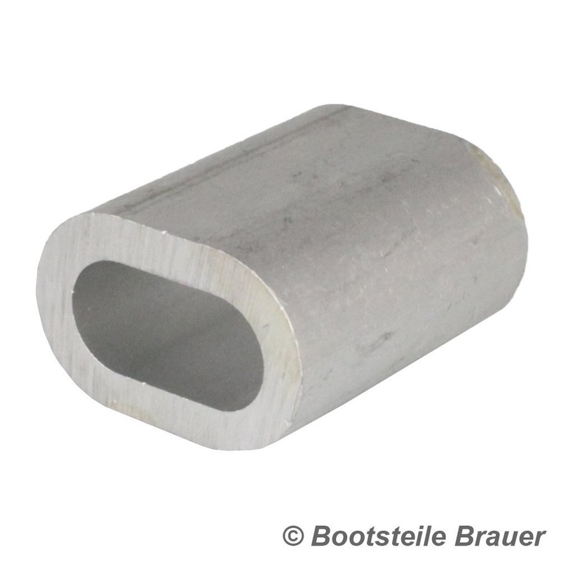 5 Aluminum Press Clamp DS) = 12 x 46 mm/DIN