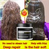 Keratin Moisturize Smooth No Steam Hair Mask Gentle Care Smooth