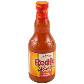 Frank's RedHot Wings Sauce, Mango Habanero, Hot Sauce, Marinade, Glaze, For Fish, Steak, Burgers, Wings, Cole Slaw, Salsa, and More, 12 fl oz