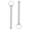 sourcing map 2Pcs 6mmx60mm Quick Release Pins, Carbon Steel Marine
