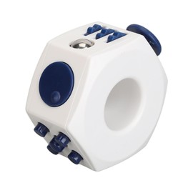 Yosoo Perilla Giratoria, Presión Constante, Anillo de Descompresión Multifuncional, Juguete Sensorial para Aliviar la Ansiedad, Reducir el Estrés (Blue)