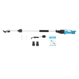 FiueStur Telescopic Electric Pole Pruner with Brushless Motor SK5 Blade 25mm Cutting Dual Batteries for Tree Trimming Yard Gardening.